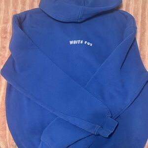 White Fox Boutique Blue Hoodie